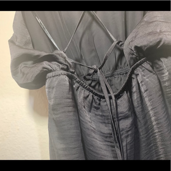 Black romper with open back size small - Picture 8 of 15